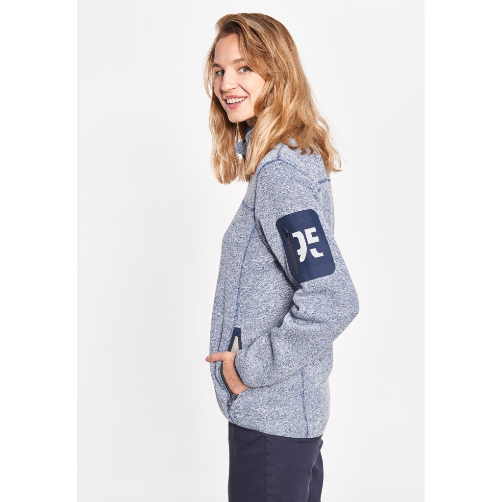 Sea Ranch Steffi Fleece Jacket Fleece Ocean Blue