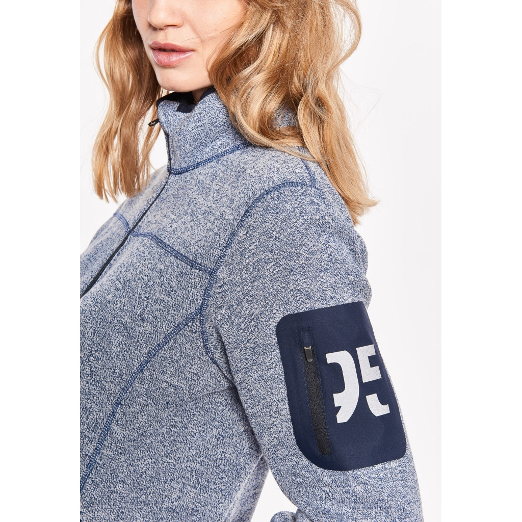 Sea Ranch Steffi Fleece Jacket Fleece Ocean Blue