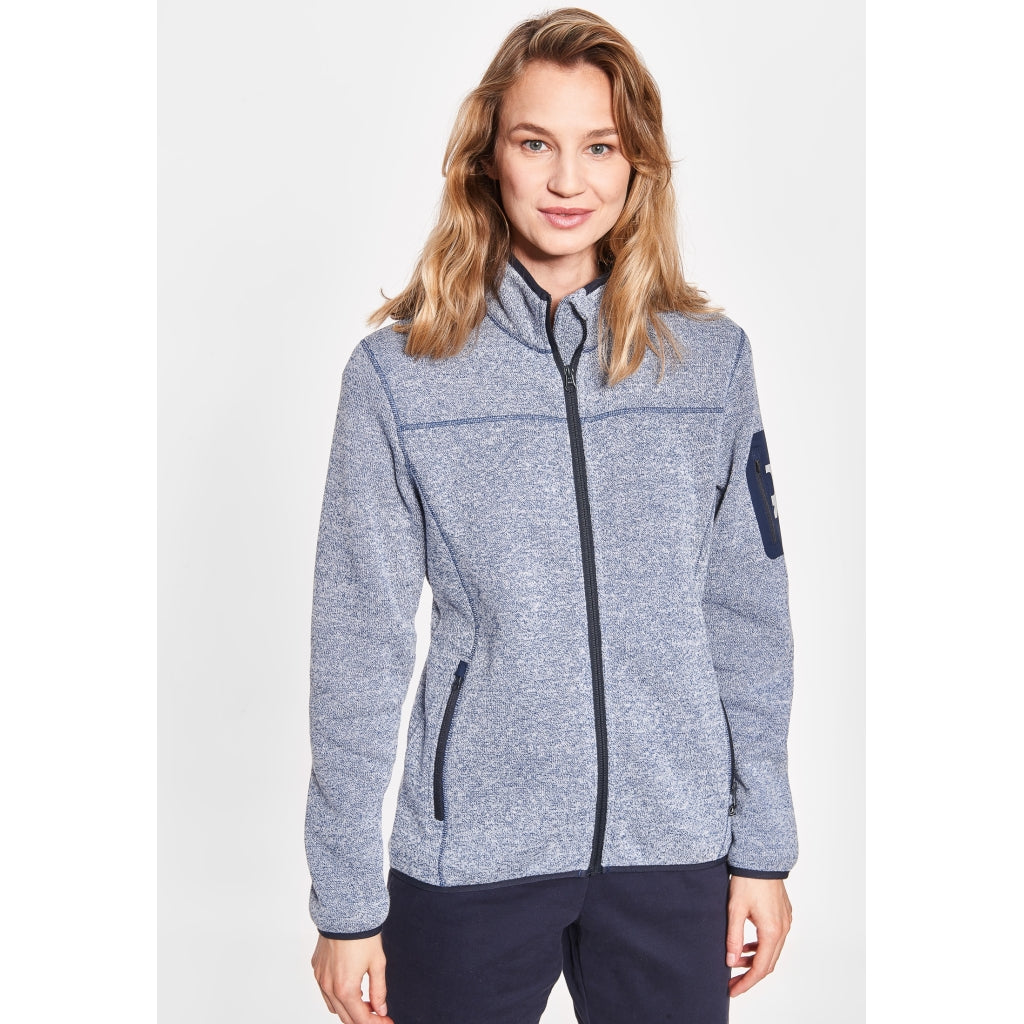 Sea Ranch Steffi Fleece Jacket Fleece Ocean Blue