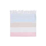 Sea Ranch Striped Beach Towel Towels 8006 Multistripe Pink