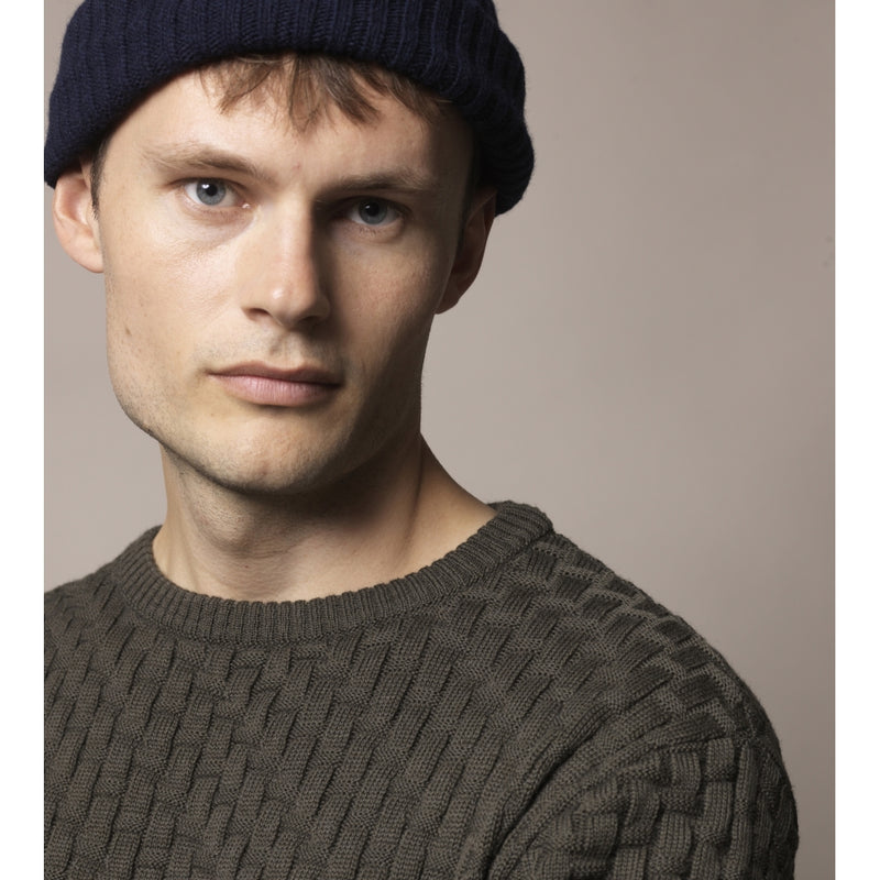 Sea Ranch Sverre Crewneck Knit Knit Olive