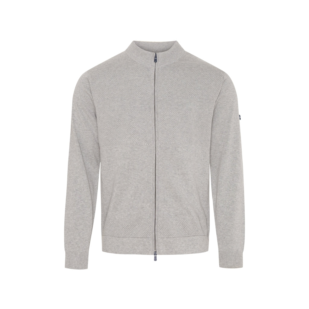 Sea Ranch Tobias Cardigan Knit Grey Melange