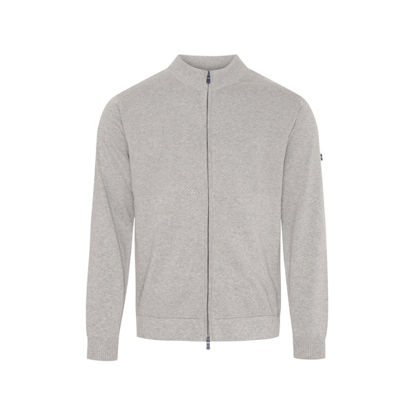 Sea Ranch Tobias Cardigan Knit Grey Melange