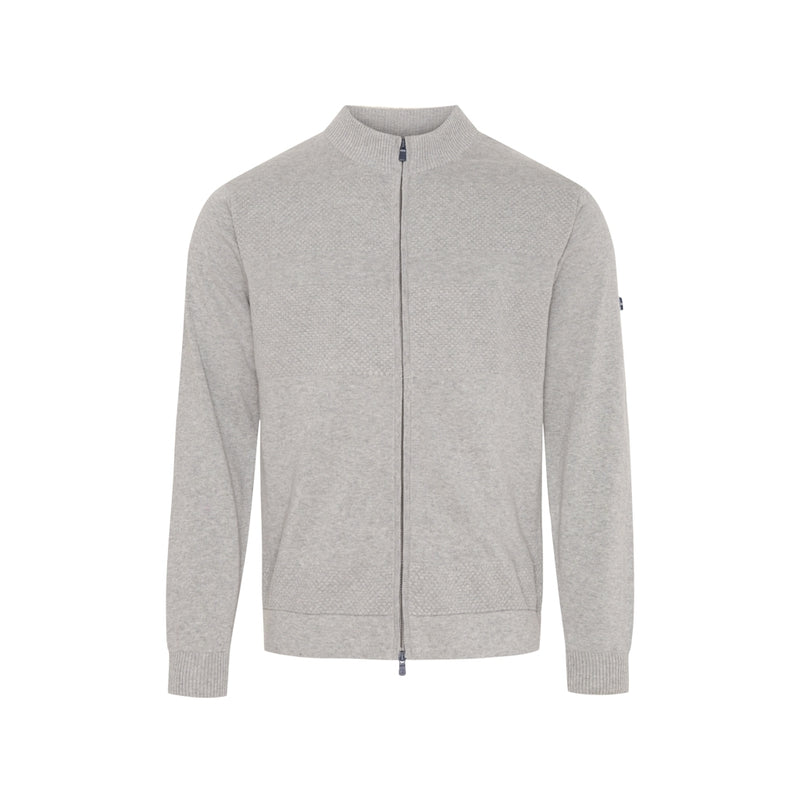 Sea Ranch Tobias Cardigan Knit Grey Melange