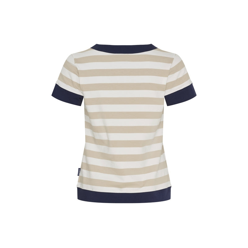 Sea Ranch Tonnere Striped Short Sleeve Tee Short Sleeve Tee 1974 Doeskin / Pearl