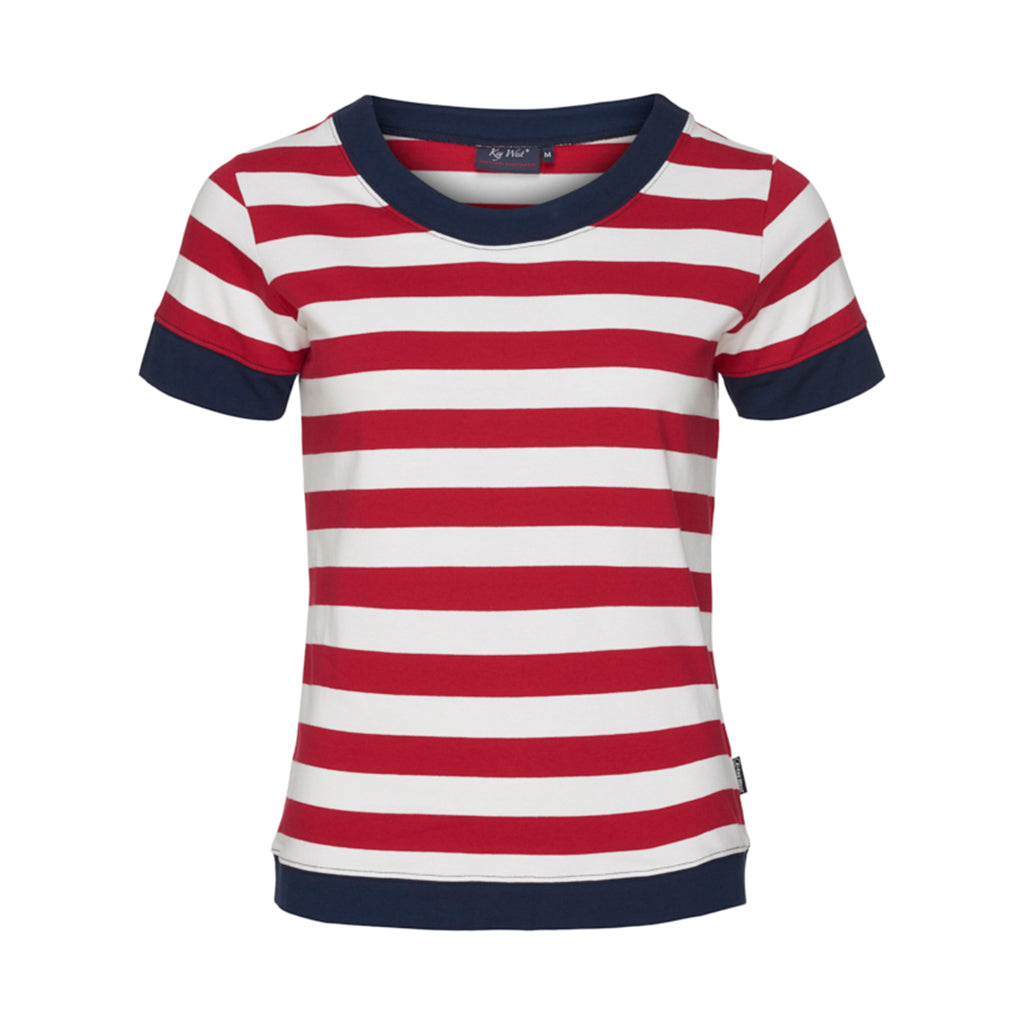 Sea Ranch Tonnere Striped Short Sleeve Tee Short Sleeve Tee SR Red/Pearl