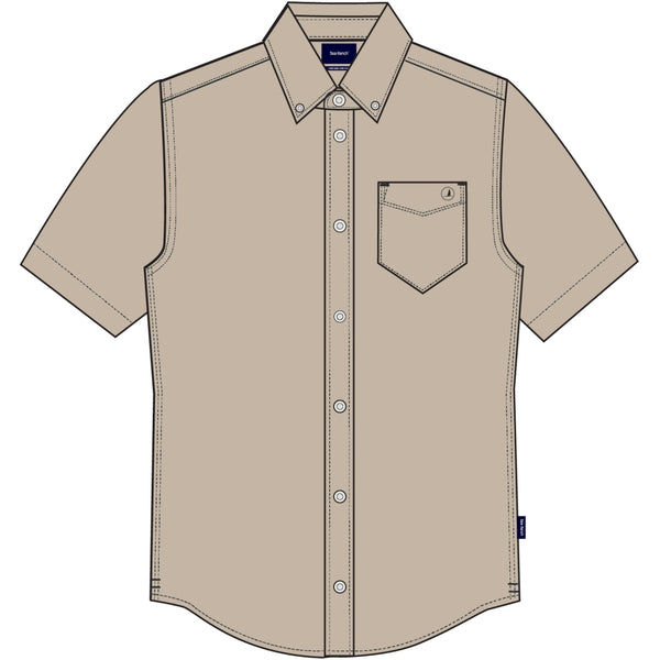Sea Ranch Toulon Short Sleeve Shirts 1979 Doeskin
