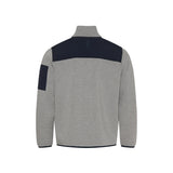 Sea Ranch Tuke Half Zip Sweats Grey Melange