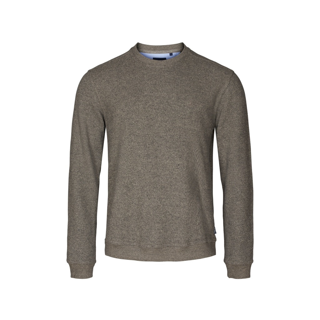 Sea Ranch Winston Long Sleeve Sweatshirt Sweats Olive Melange