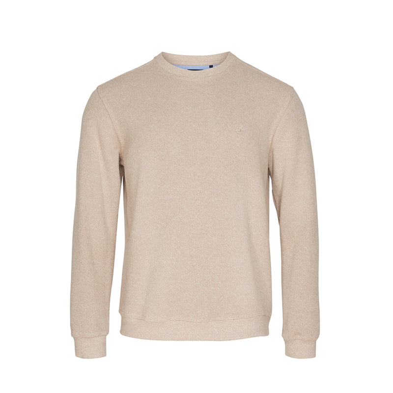 Sea Ranch Winston Long Sleeve Sweatshirt Sweats Sand Melange
