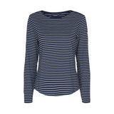 Sea Ranch Amelie Striped Long Sleeve Tee Long Sleeve Tee SR Navy/Pearl