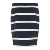 Sea Ranch Anjelica Striped Skirt Skirts Dark Navy/Pearl