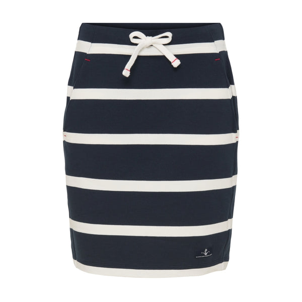 Sea Ranch Anjelica Striped Skirt Skirts Dark Navy/Pearl