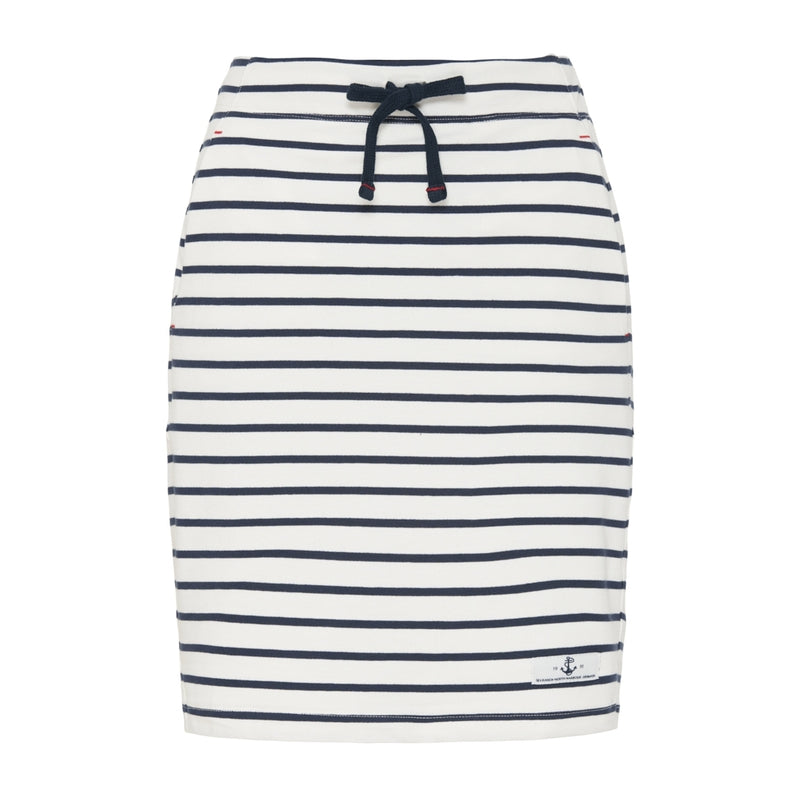 Sea Ranch Anjelica Striped Skirt Skirts Pearl/SR Navy