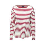 Sea Ranch Antibes Striped Long Sleeve Tee Long Sleeve Tee Ecru/SR Red