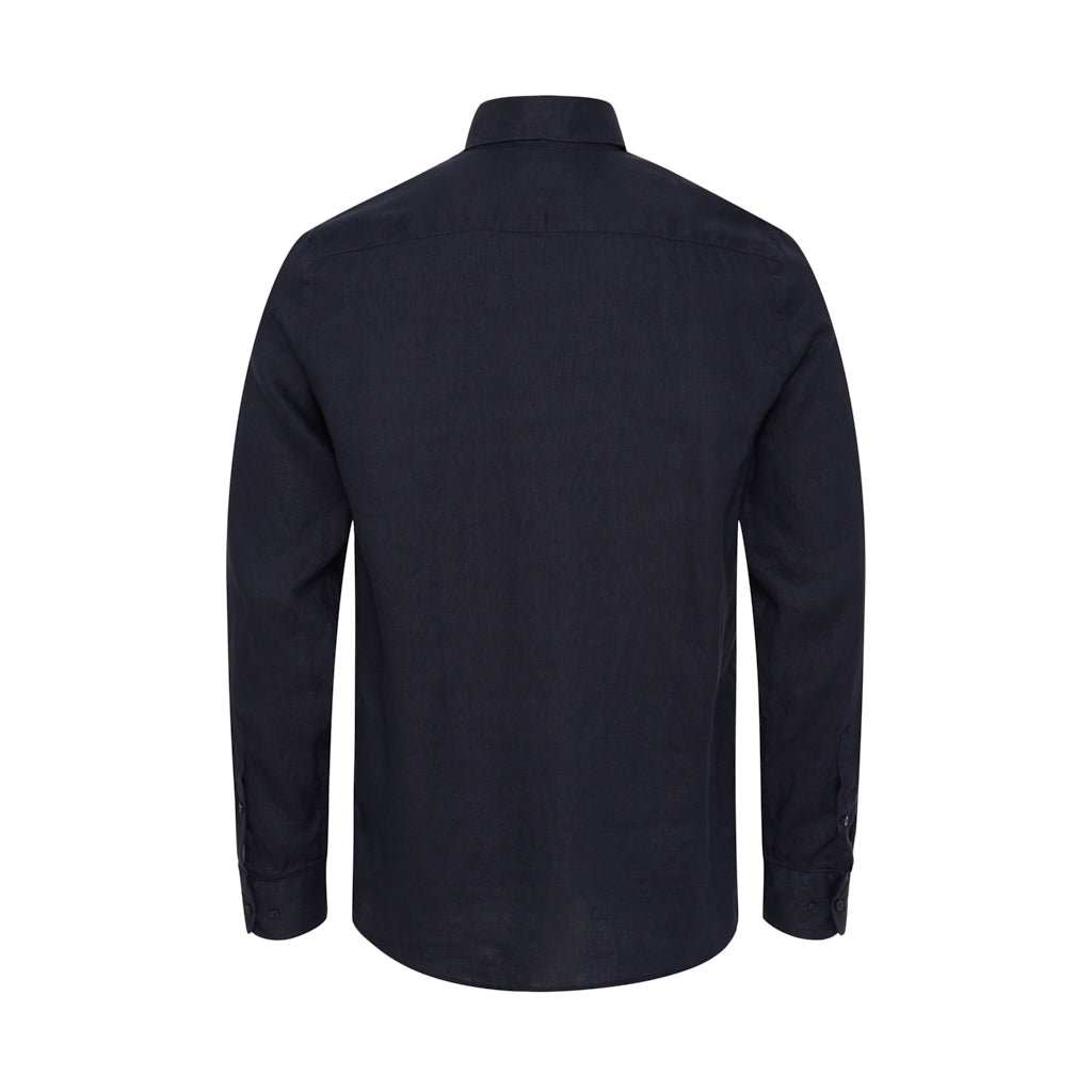 Sea Ranch Bastian Linen Shirt Shirts 068 Navy