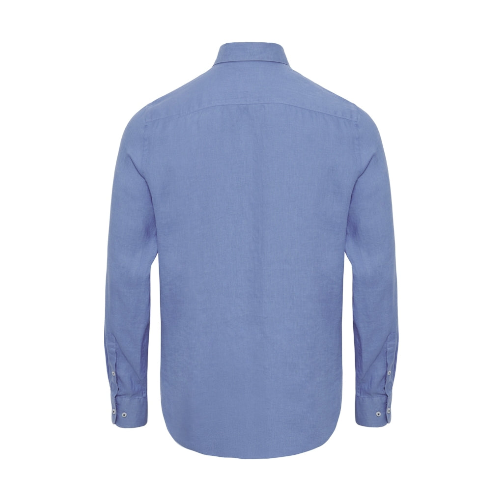 Bastian Linen Shirt - Light Blue – sea-ranch.eu