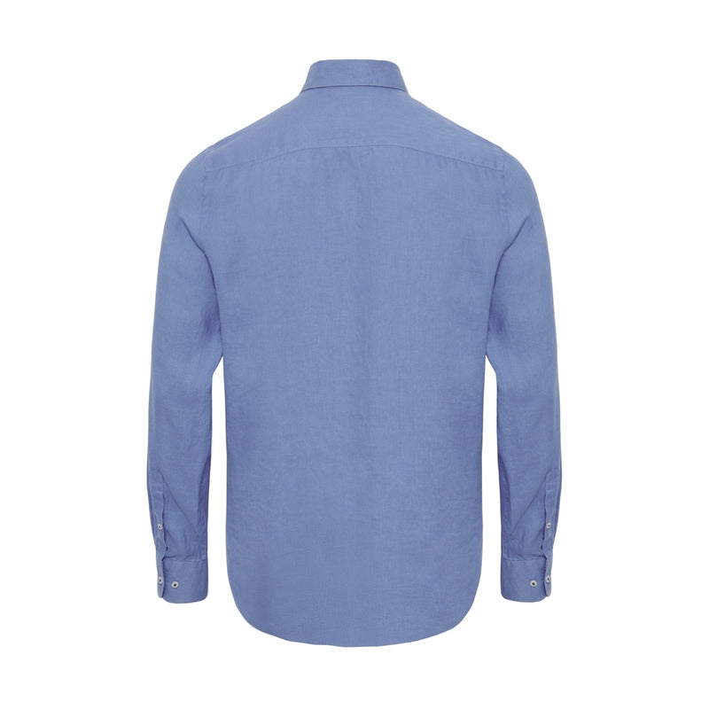 Sea Ranch Bastian Linen Shirt Shirts Light Blue
