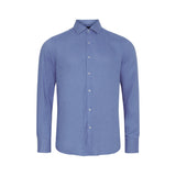 Sea Ranch Bastian Linen Shirt Shirts Light Blue