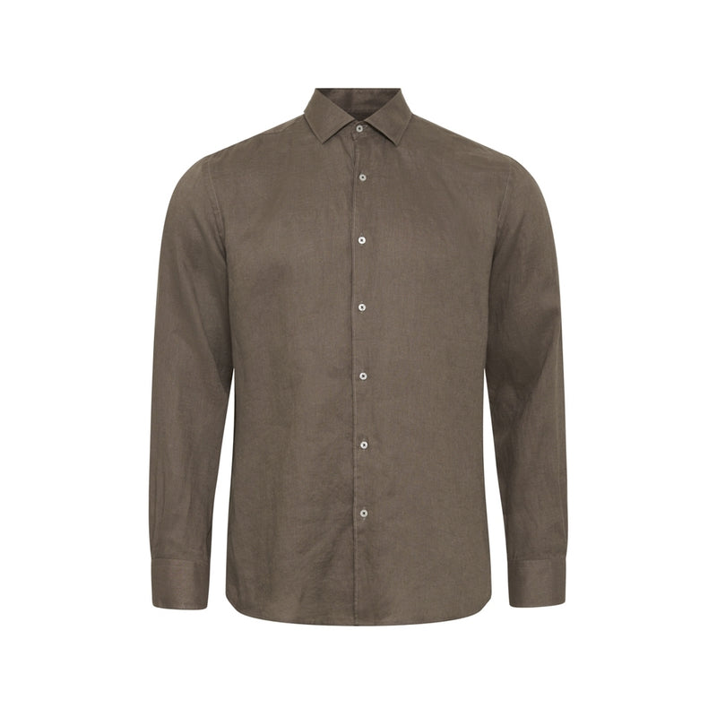 Sea Ranch Bastian Linen Shirt Shirts Sand