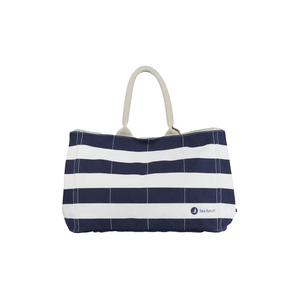 Sea Ranch Beach Bag shopper Bags Ecru/SR Navy