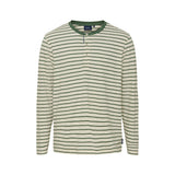 Sea Ranch Bernard T-shirt Long Sleeve Tee 5027 Ecru/Duck Green