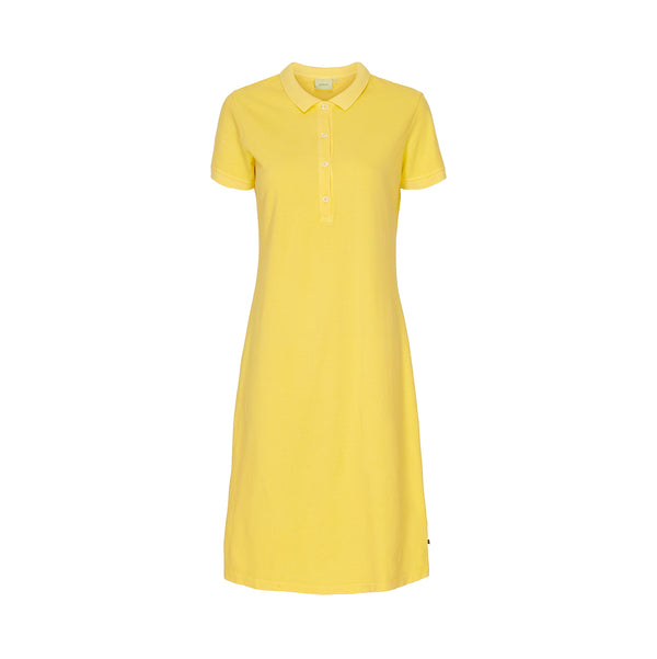 Sea Ranch Bettina Short Sleeve Polo Dress Dresses / Shirts Lemon