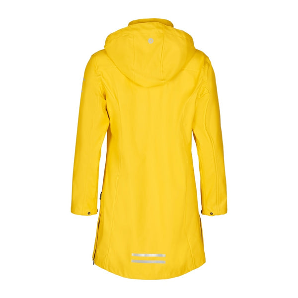 Sea Ranch Brooke Solid Raincoat Jackets and Coats Yellow