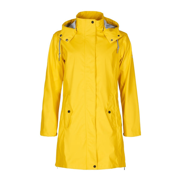 Sea Ranch Brooke Solid Raincoat Jackets and Coats Yellow