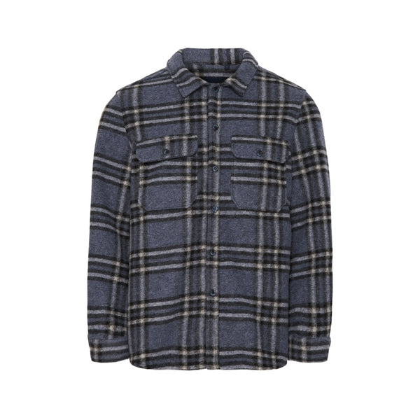 Sea Ranch Buster Overshirt Jackets and Coats Blue