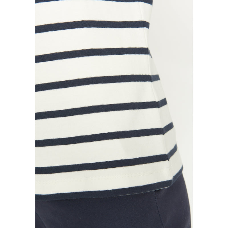 Redgreen Women Catalina long sleeve T-shirt Long Sleeve Tee 120 Off White Stripe