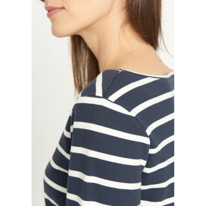 Redgreen Women Catalina long sleeve T-shirt Long Sleeve Tee 168 Navy Stripe