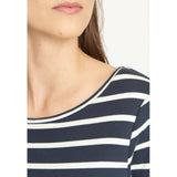 Redgreen Women Catalina long sleeve T-shirt Long Sleeve Tee 168 Navy Stripe