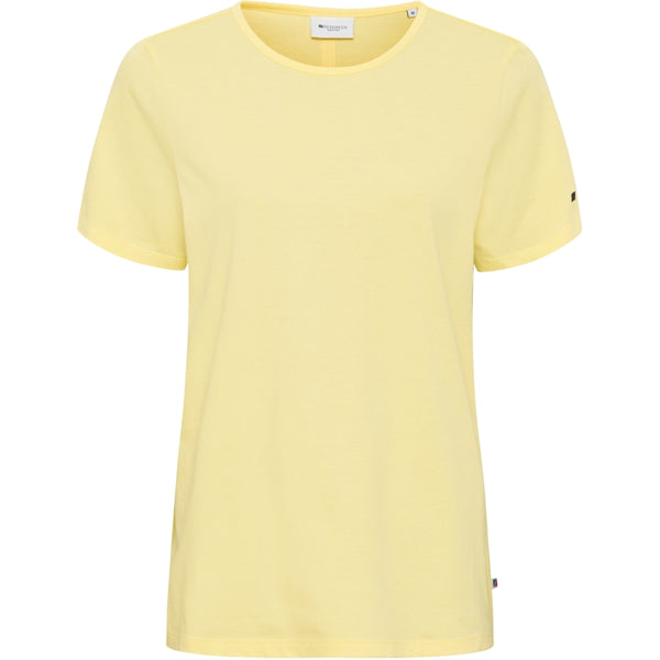 Redgreen Women Cesi T-shirt Short Sleeve Tee 031 Light Yellow