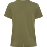 Redgreen Women Cesi T-shirt Short Sleeve Tee 071 Light Olive