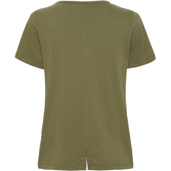 Redgreen Women Cesi T-shirt Short Sleeve Tee 076 Mid Green
