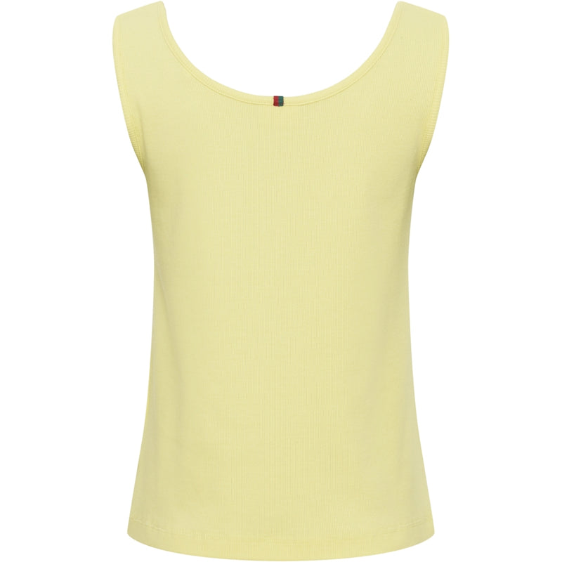 Redgreen Women Chia Top Short Sleeve Tee 031 Light Yellow