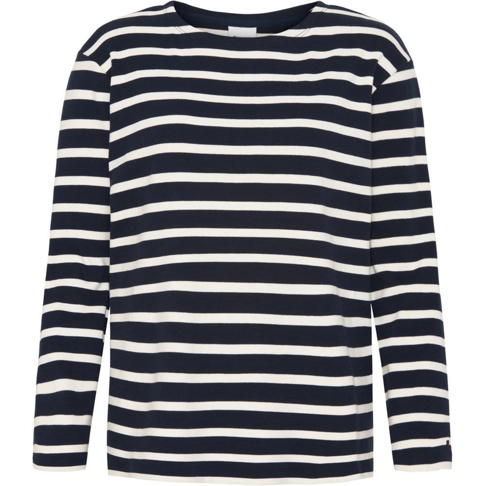 Claudia T-shirt - Navy Stripe