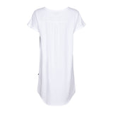 Sea Ranch Columbine Cotton Linen Tunic Dress Dresses / Shirts White