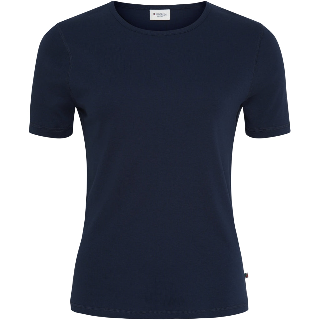 Redgreen Women Cora Short Sleeve Tee Short Sleeve Tee 068 Navy