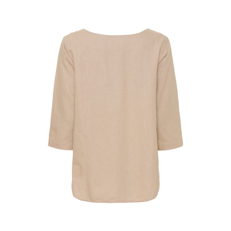 Sea Ranch Corrie 3/4 Sleeve Tee Long Sleeve Tee Oxford Tan