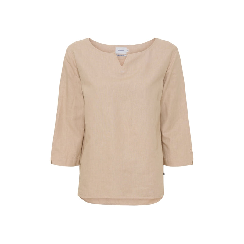 Sea Ranch Corrie 3/4 Sleeve Tee Long Sleeve Tee Oxford Tan