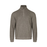 Sea Ranch Cromwell Long Sleeve Half Zip Sweater Sweats Olive Melange