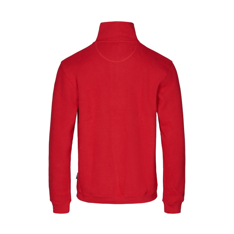 Sea Ranch Cromwell Long Sleeve Half Zip Sweater Sweats Strong Red