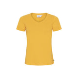 Sea Ranch Dorthea Organic Cotton V-Neck tee Short Sleeve Tee 2400 Light orange