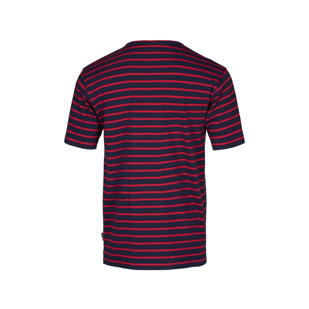 Sea Ranch Ebeltoft Striped Short Sleeve Tee Short Sleeve Tee SR Navy / SR Red