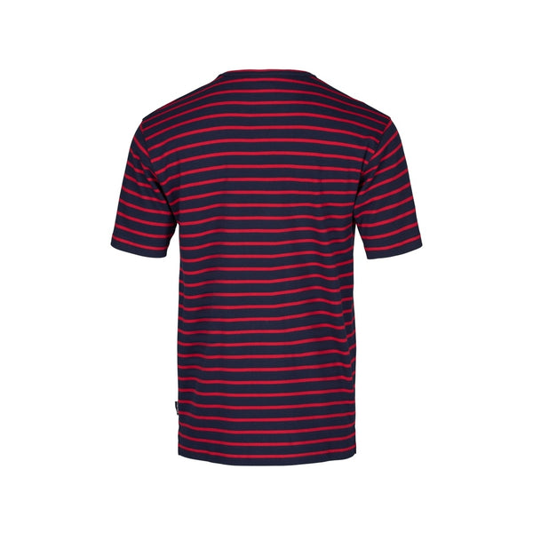 Sea Ranch Ebeltoft Striped Short Sleeve Tee Short Sleeve Tee SR Navy / SR Red