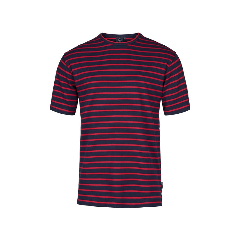 Sea Ranch Ebeltoft Striped Short Sleeve Tee Short Sleeve Tee SR Navy / SR Red