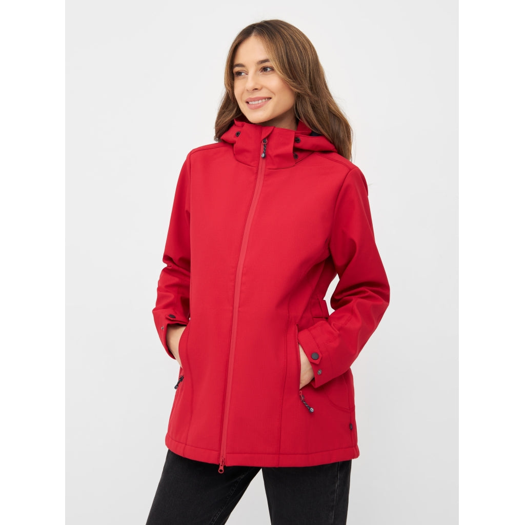 Sea Ranch Elke Softshell Jackets and Coats SR Red