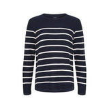 Sea Ranch Francoise Knit Knit SR Navy/Pearl